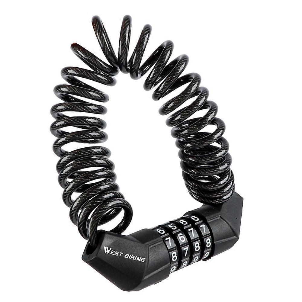 Lemonda Bike Lock Bike Locks Cable Bicycle Lock Anti-theft Mini Code Lock