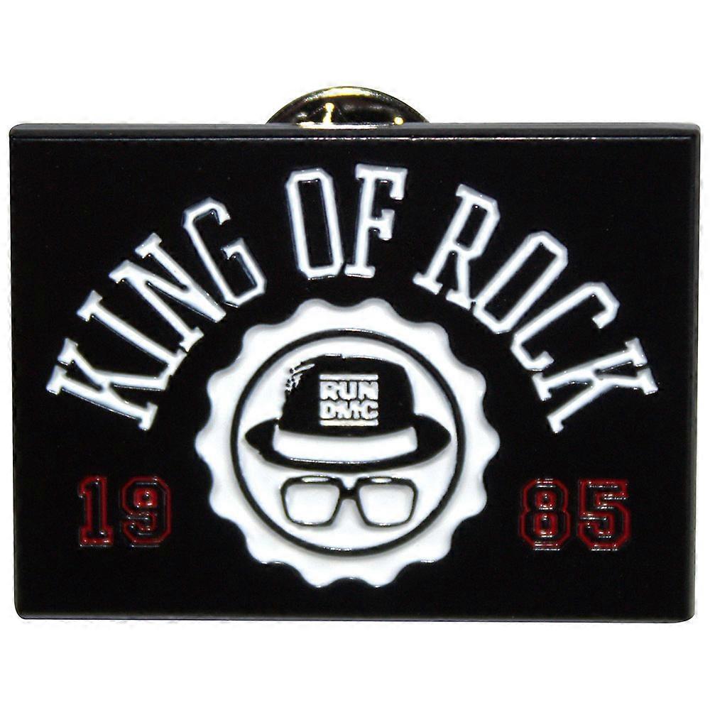 Run DMC Koning van Rock Pin Badge