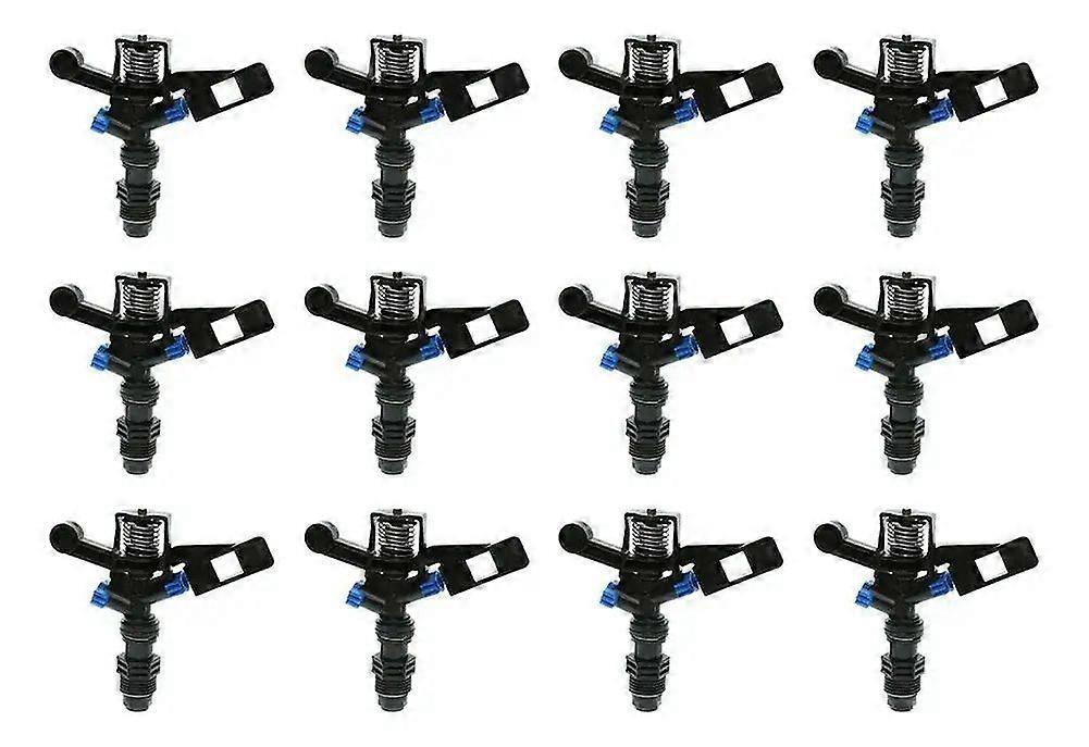 12 1/2 Inch Plastic Impact Sprinkler, Adjustable