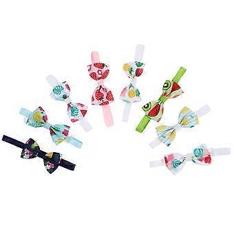 Conjunto de 16 peças de coleiras com gravata borboleta ajustáveis ​​para filhotes e animais de estimação.