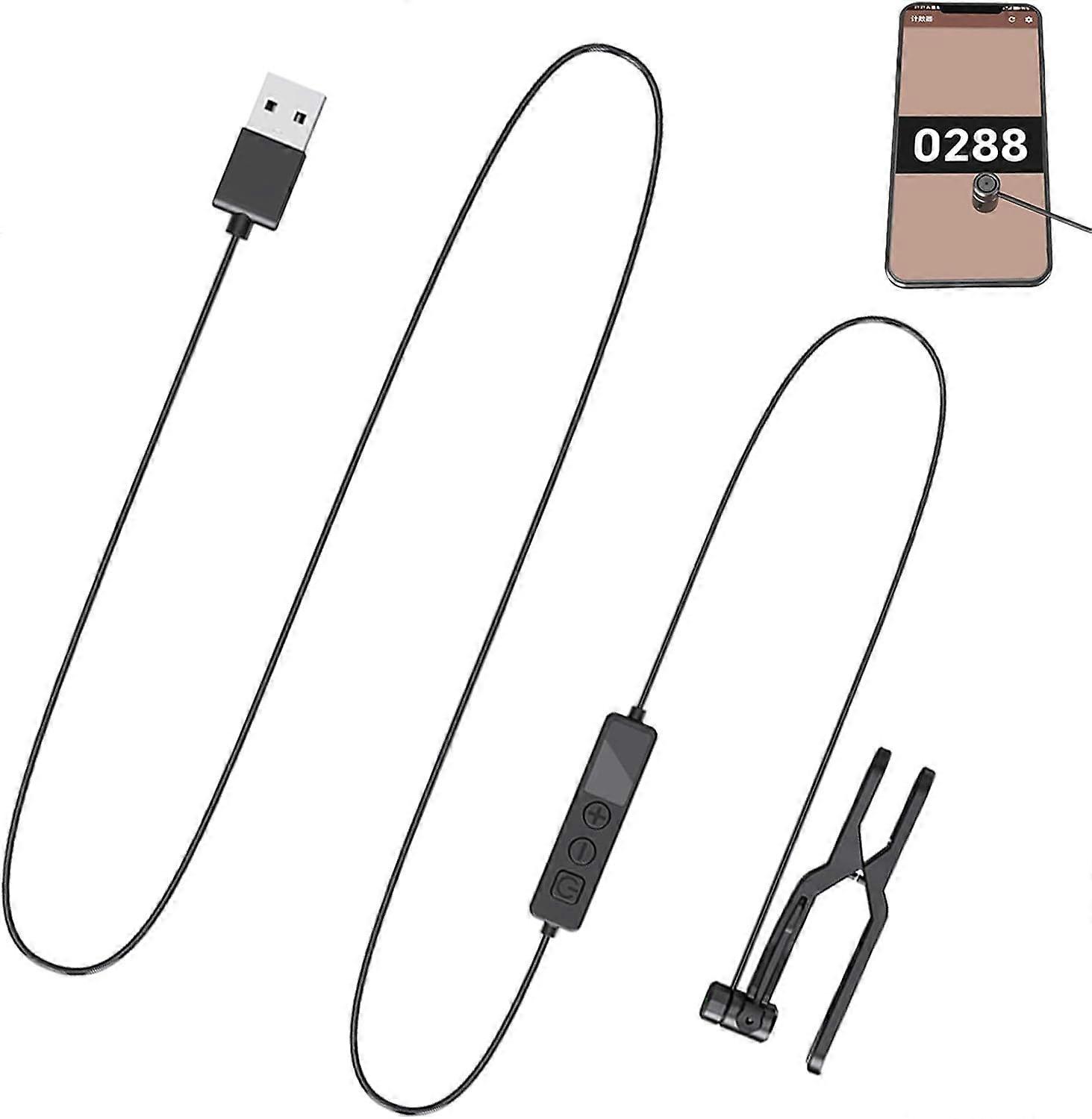Automatic Screen Clicker - Finger Clicker | Adjustable Speeds Tapping Device Digital Display for Live Broadcasts Games App Testing Computer Tablet Rem