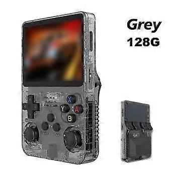 R36s Retro 64/128g Console de Videogame Portátil com Sistema Linux Tela IPS de 3,5 Polegadas Player de Vídeo de Bolso Portátil SZTCLV