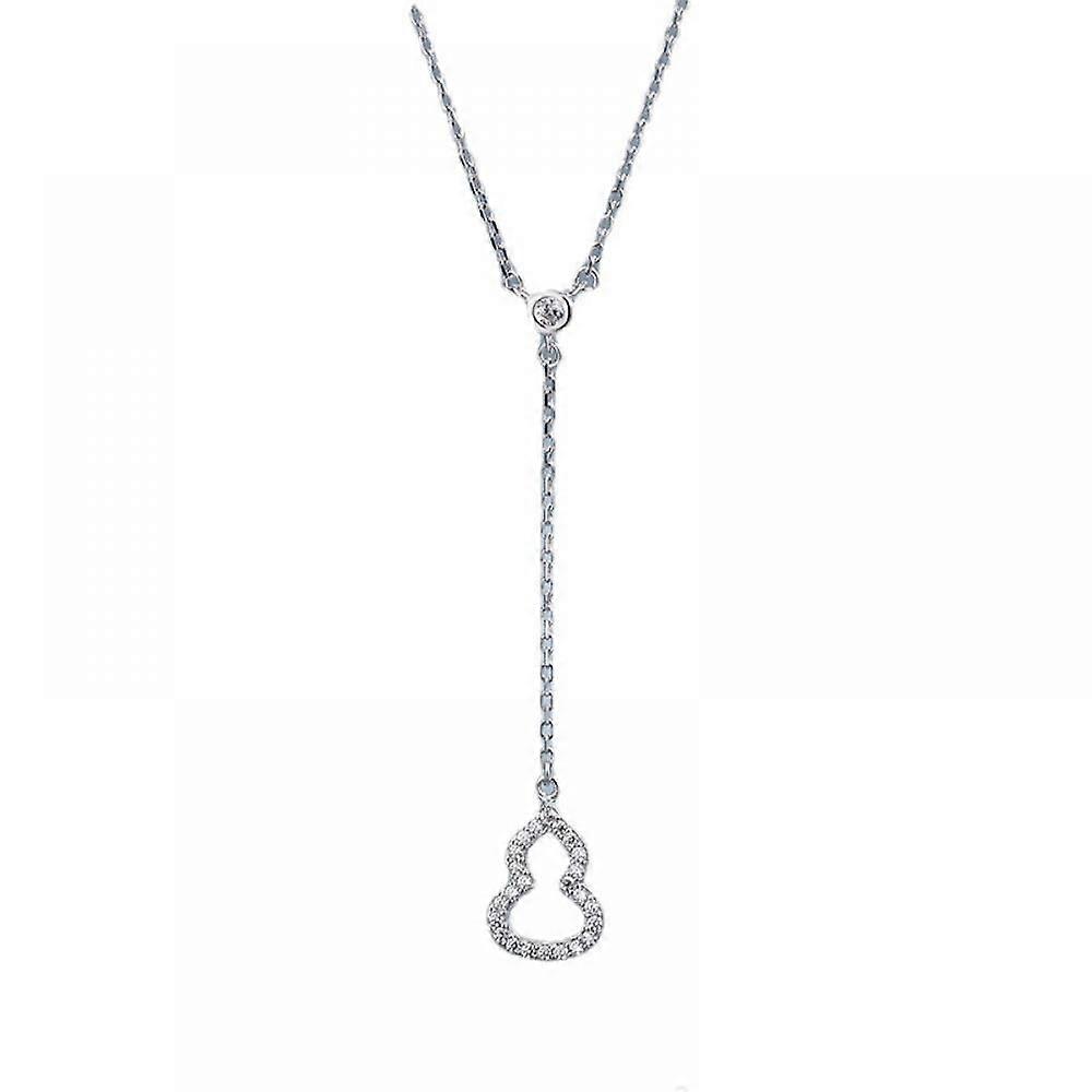 Perlenkürbis Full Diamond Halskette