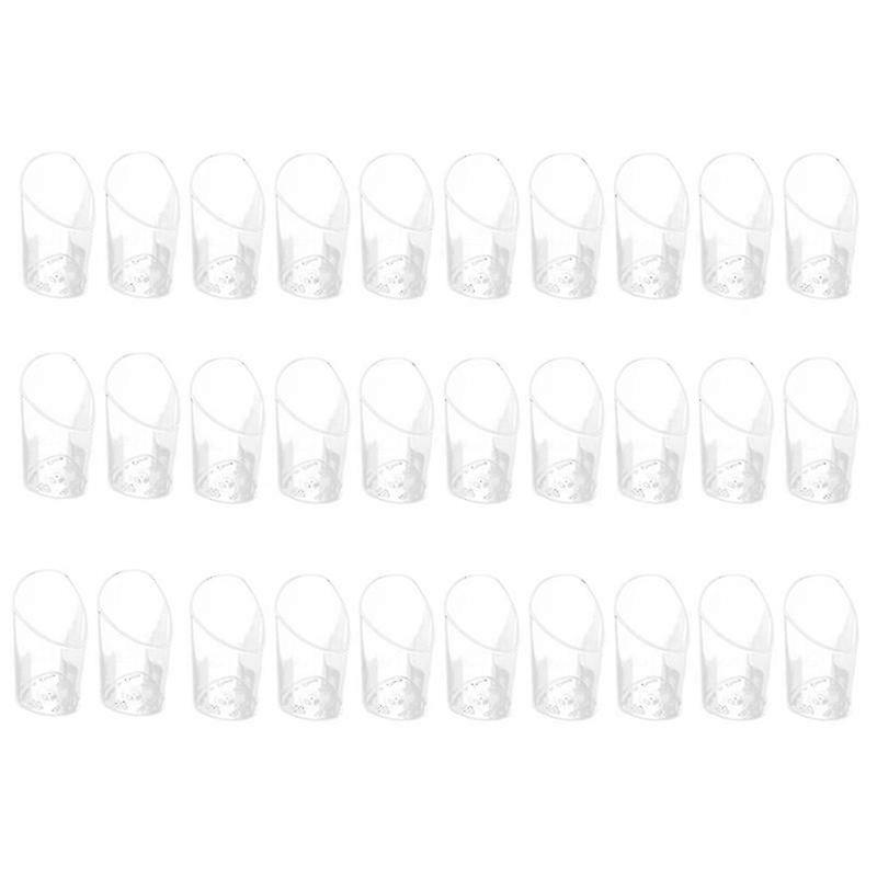 30 Stück 80 ml Mini-Kuchenförmchen mit abgeschrägter Kante, Pudding-, Gelee-, Mousse-Förmchen, Vorspeisenschalen für zu Hause, JH2