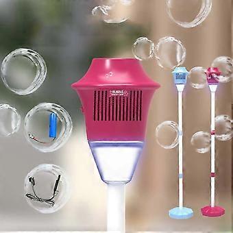 Beste van 2026!! Automatische, verticale bellenblaasmachine met verlichting voor feestjes, oplaadbare elektrische bellenblazer, geschikt voor de zomer.