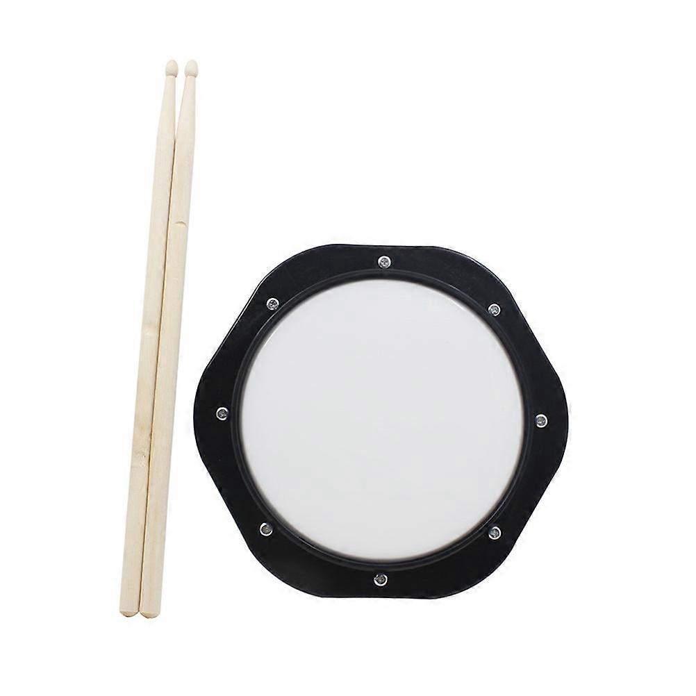 Tunable Drum Practice Pad for Playing Use 10 Inch with Drumsticks