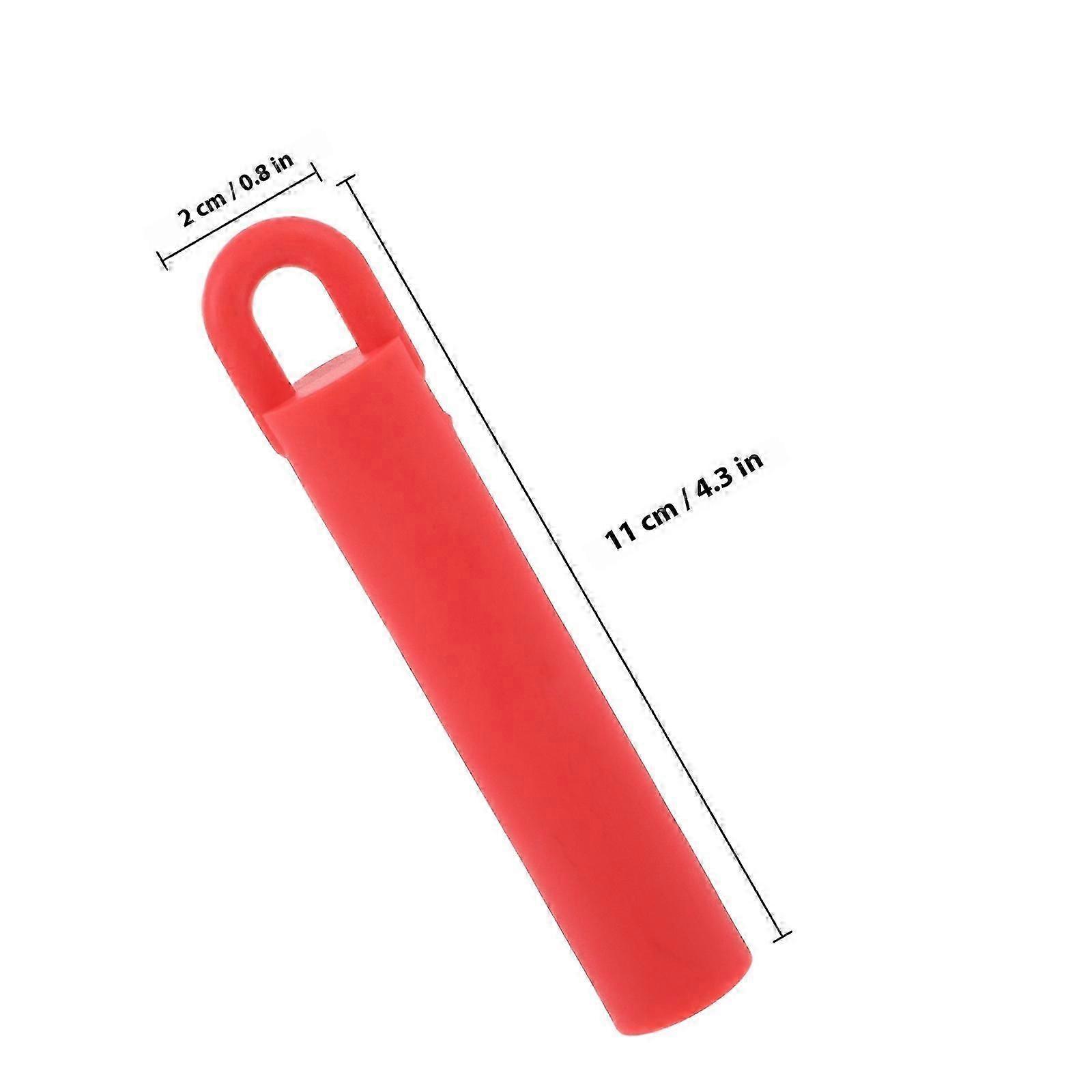 Rote Gummi-Billardqueue-Halter, 5 Stück