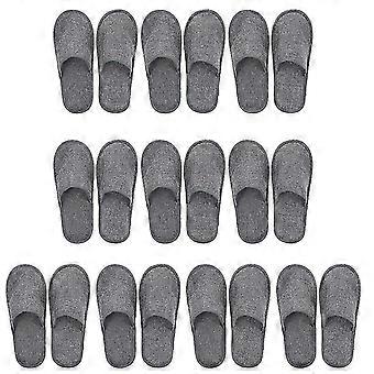 10 Pair Guest Slippers Soft Comfortable Slip On Slippers for Home Visitors