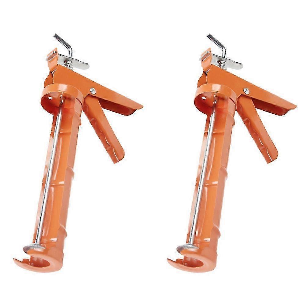 2PCS Caulking Tool, 10:1 Thrust Ratio, Caulk Tool No Drip