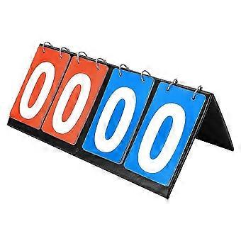 4 Digit Score Board Basketball Soccer Scoreboard for Basketball Football Badminton Volleyball Table Tennis