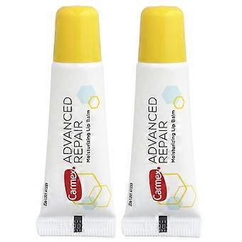Carmex, Advanced Repair, Moisturizing Lip Balm, 2 Tubes, 0.35 oz (10 g) Each, 4-Pack
