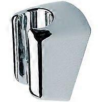 Fixed wall-mounted shower holder - chrome