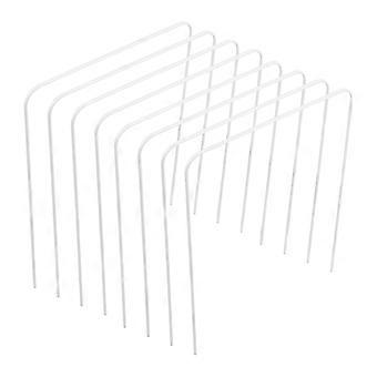 8pcs Universal Croquet Wickets For Outdoor Play Croquet Wickets Metal Croquet Hoops For Family Lawn Games Backyard Croquet Game Parts
