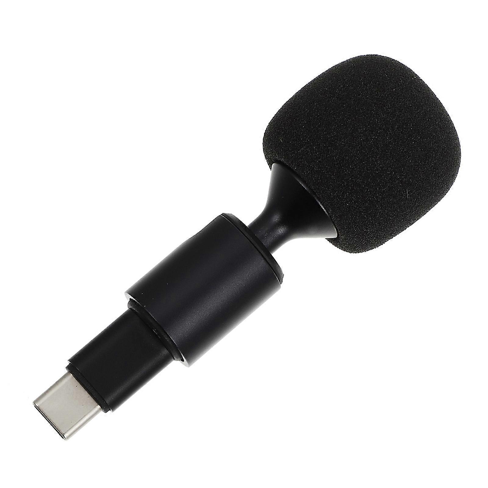 1Pc Type-C Microfoon USB-C Microfoon Telefoon Laptop Tablet Computer Microfoon
