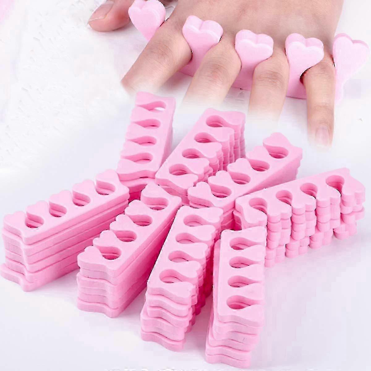 ZWS-200 pièces Séparateurs d'orteils en mousse souple pour manucure et pédicure, pour un soin des ongles confortable