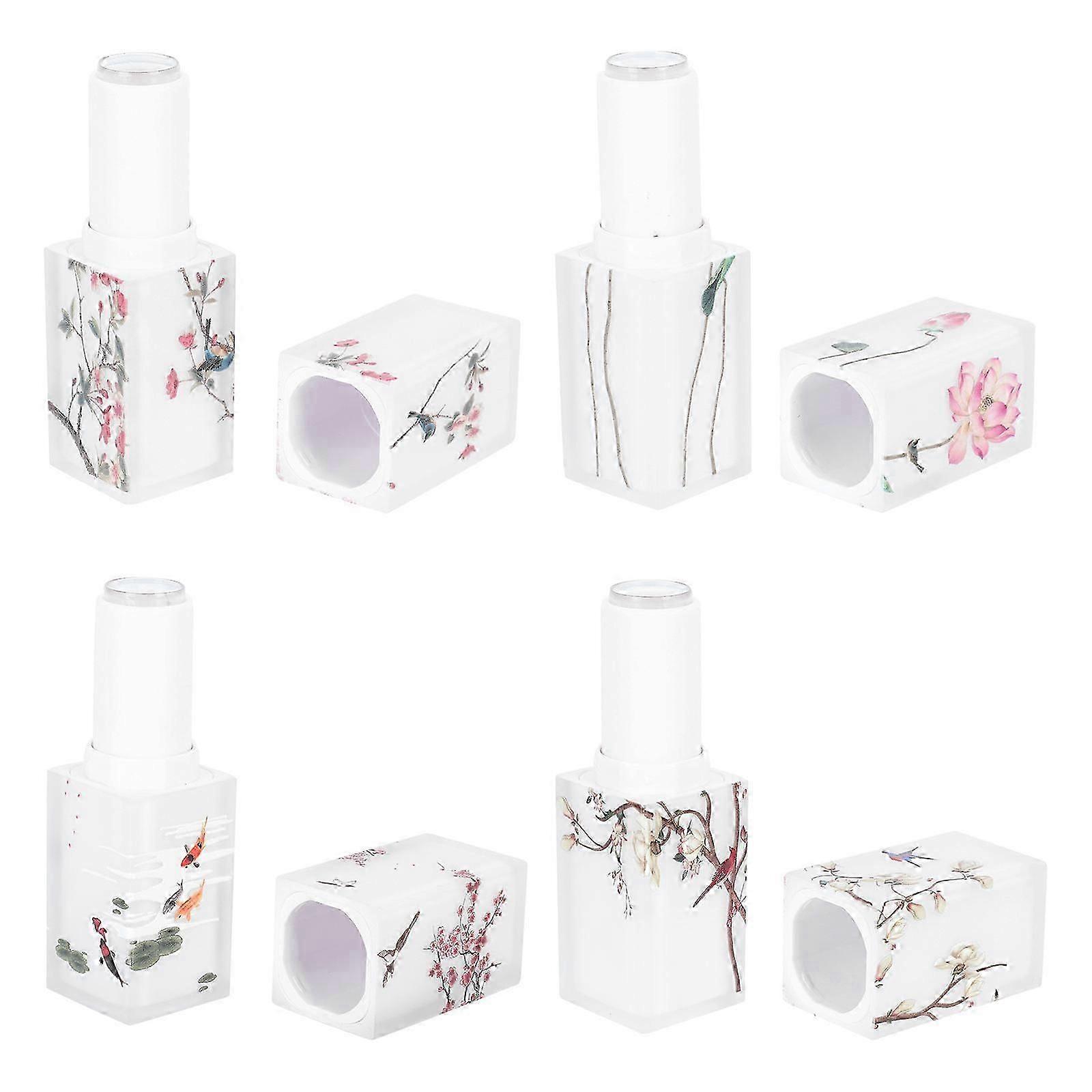 Empty Lipstick Tubes | 4Pcs Durable ABS Storage Containers