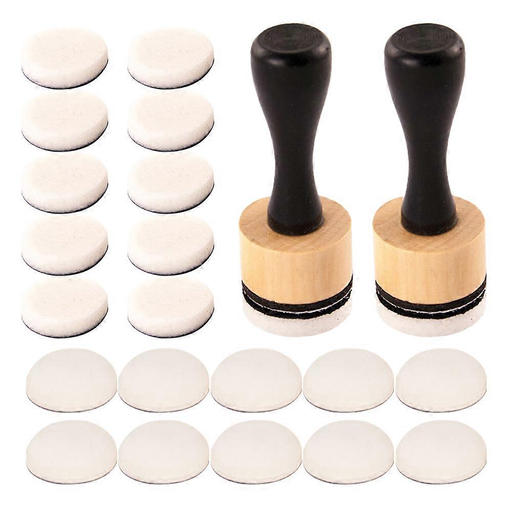 Mini Sponge Brush Tool for Painting Ink Blending Brushes 1Set Package
