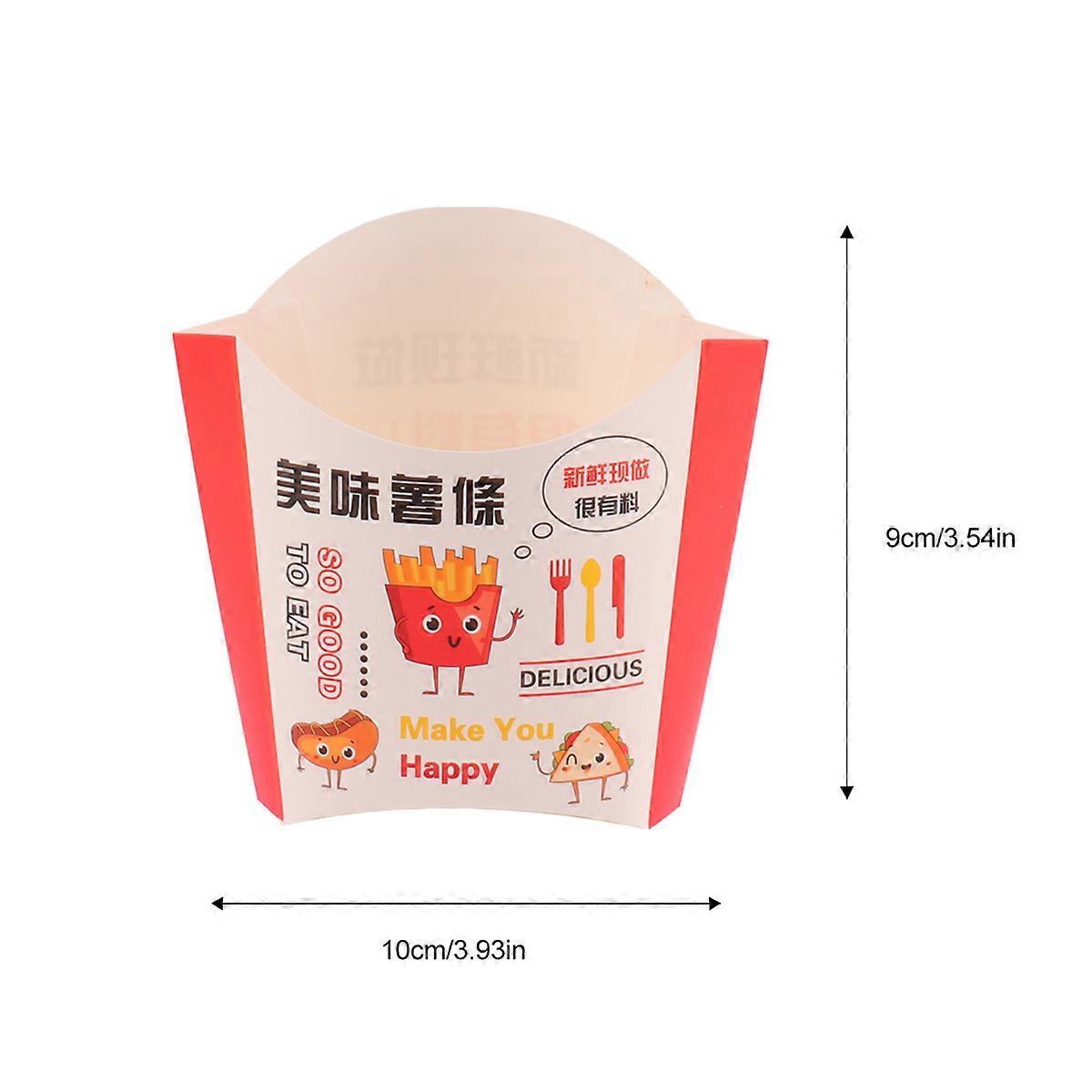 Chips for Storage Use 100Pcs Paper Snack
