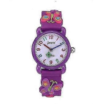 Children Watch With Silicone Strap 3d Fire Truck Pattern Unisex Banmo