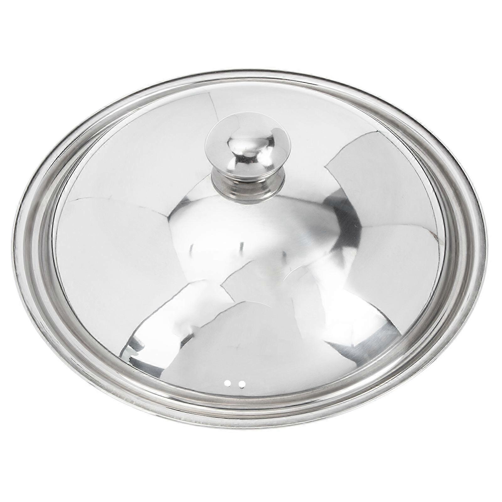 Stainless Steel Pot Cover for Cooking Function 2Pcs Pack