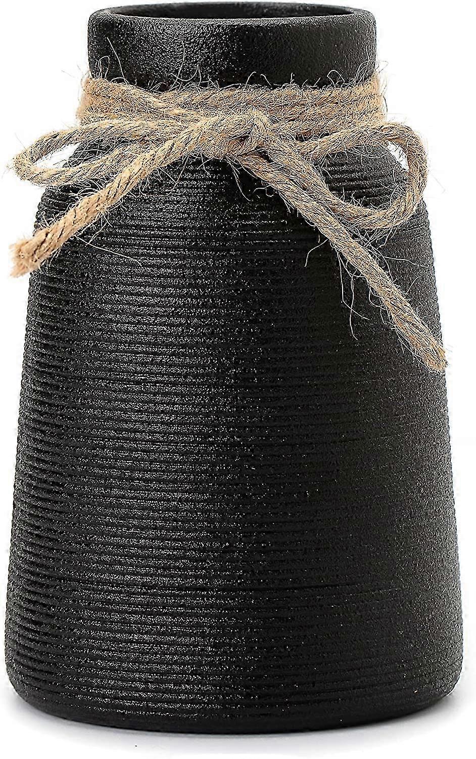 Black Vases