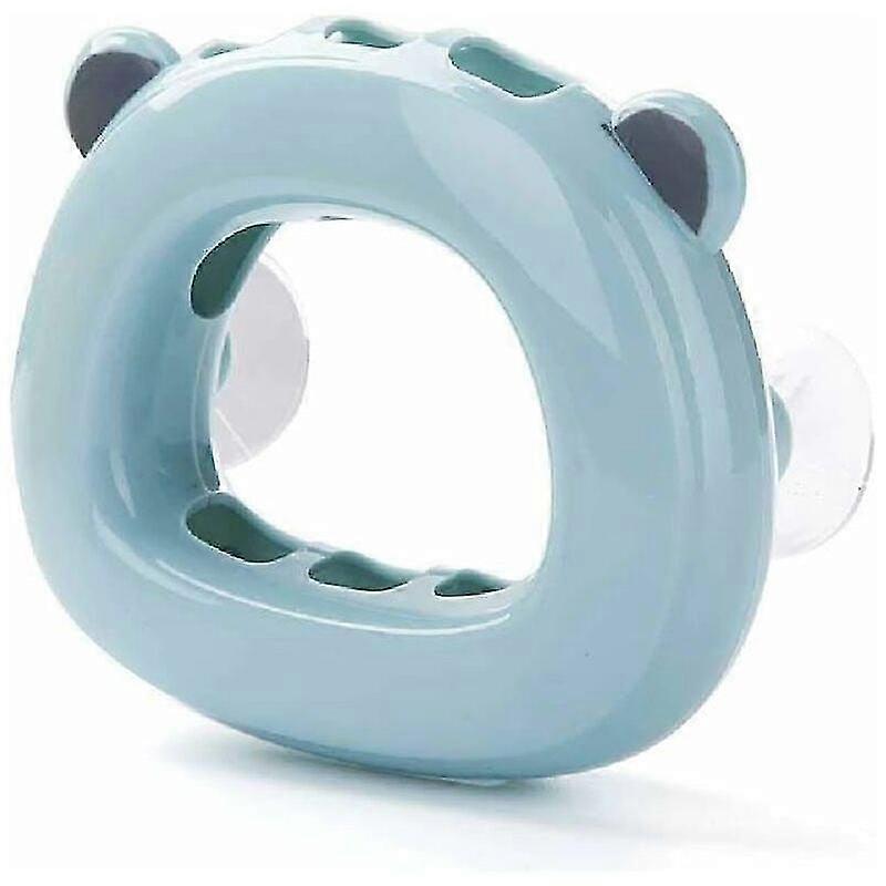 Wall-mounted toothbrush holder (blue)