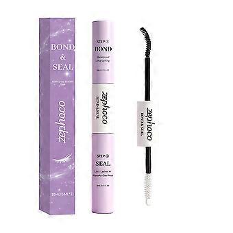 Zephoco Waterproof Long-Lasting Mascara, voor dagelijks gebruik, langdurige fixatie, dubbelzijdig ontwerp, draagbaar, natuurlijk make-up effect