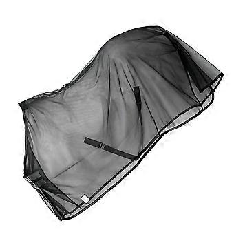 Broad Open Weave Cover for Horses in Fly Season, Breathable Summer Sheet with Two Chest Closures for Routine Care, Turnout Use and Barn Comfort