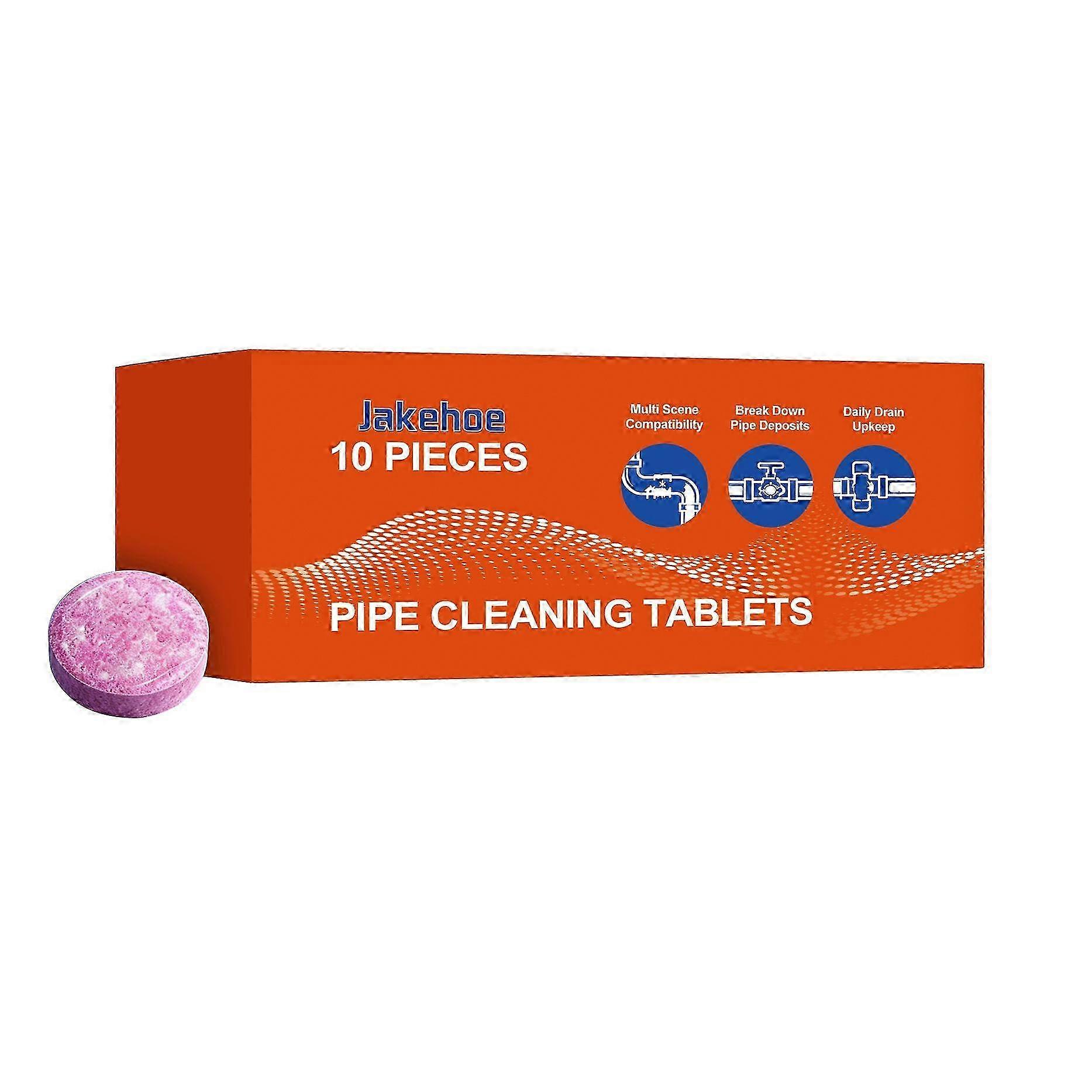 Effervescent Cleaning Tablets  Multi-Use Solid Cleaner for Pipes