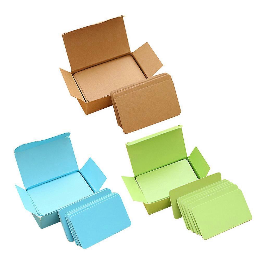 Study Cards for Writing Use 3Pcs Assorted Colors Pack