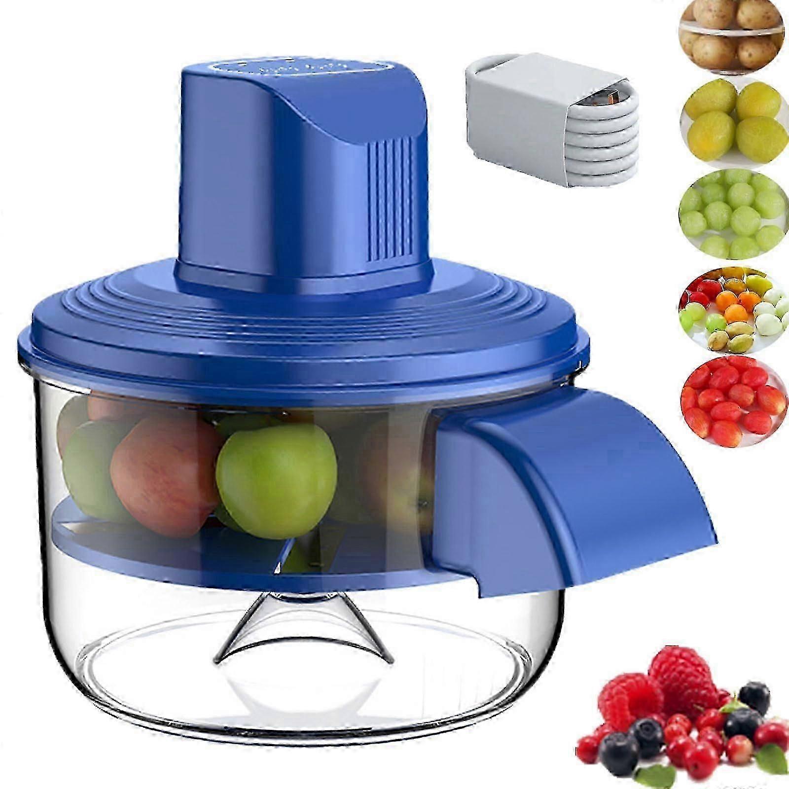 Rechargeable Wireless Electric Peeler, One Button Operation, for Potato Fruit Vegetable Home Kitchen Use