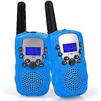Betterlife Kids Walkie Talkie Kleines Walkie Talkie Mini Walkie Talkie für Kinder Tragbares Walkie Talkie, Blau A