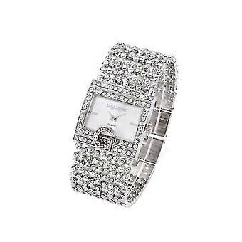 Classic Square Gold Women Watches High-end Temperament Ladies Dress Bracelet Watch Luxury Diamonds Quartz Wristwatch Montre 26-27