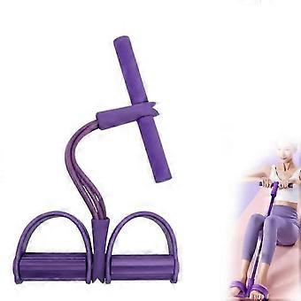 2025 Upgraded Fitness Stretch Set - 21 Resistance Bands with 4-Tube Pedal Ankle Puller