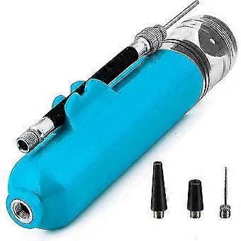 Handheld Inflatable Air Pump for Balls, Suitable for Basketball, Football, Yoga Balls and All Kinds of Sports Balls, Blue - Yvan
