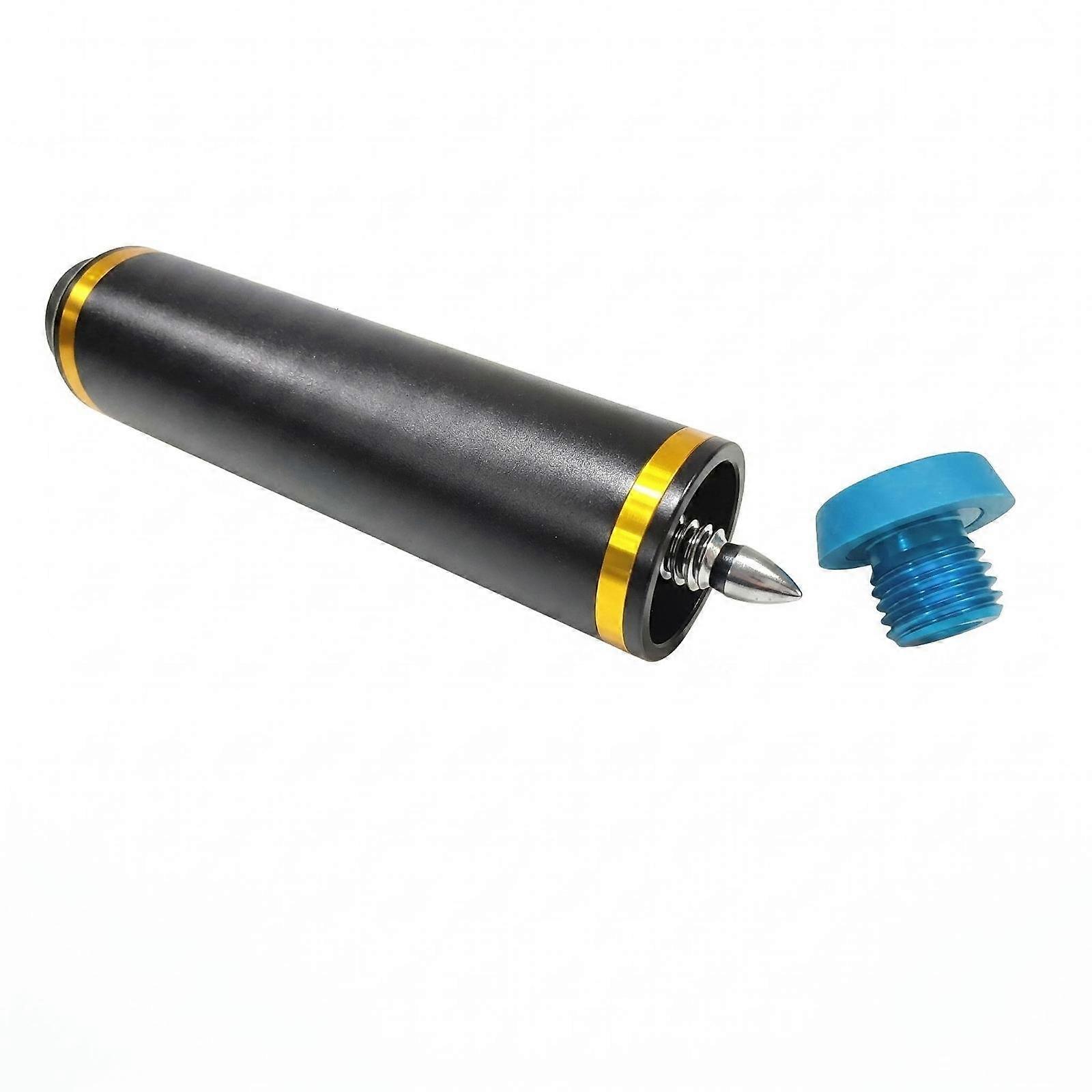Billiard Cue Extension Handle Blue Adapter Threaded Cue Handle Smooth