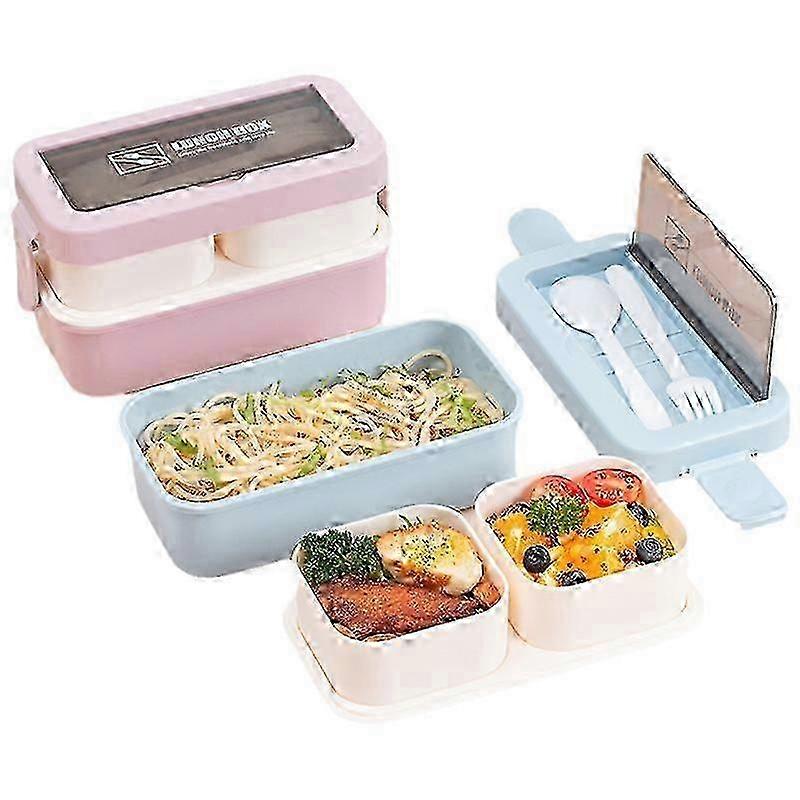 Stackable Bento Box With Cutlery