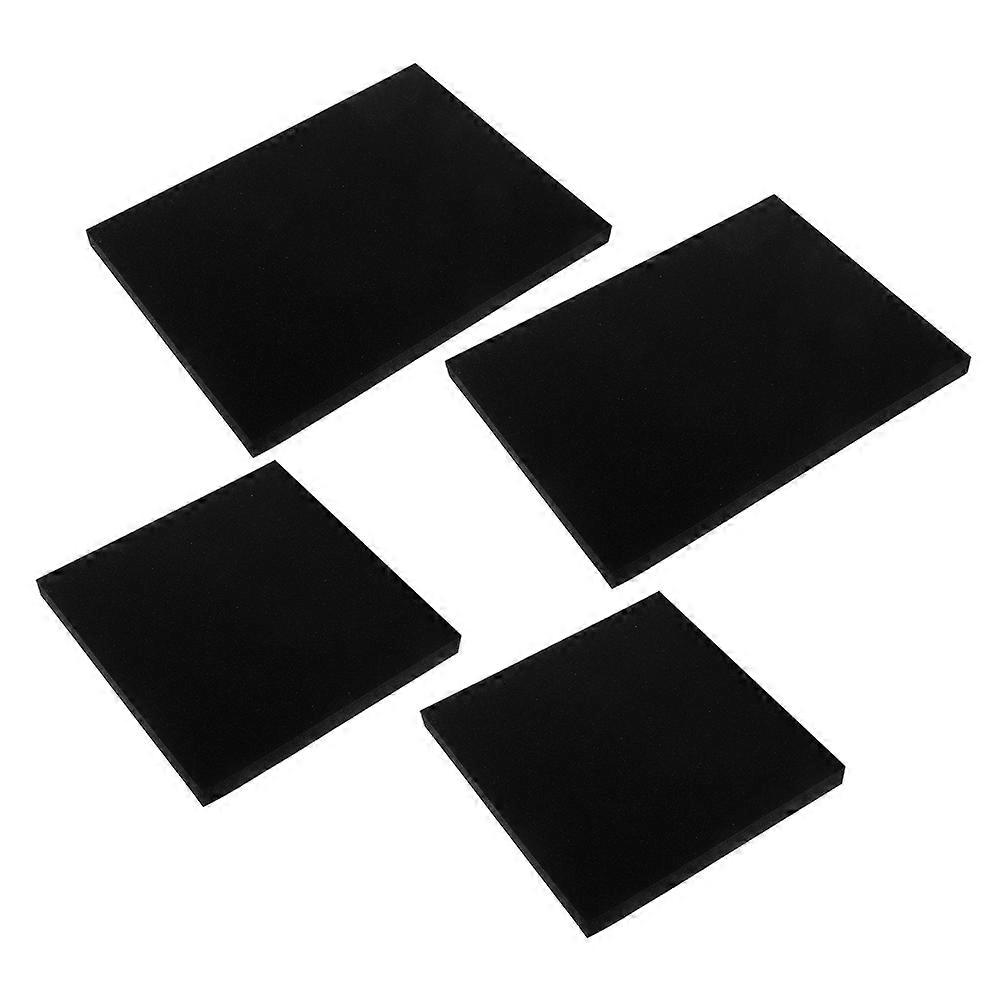 Packaging Foam Padding 4Pcs Black Foam Padding Sheets for Replacement