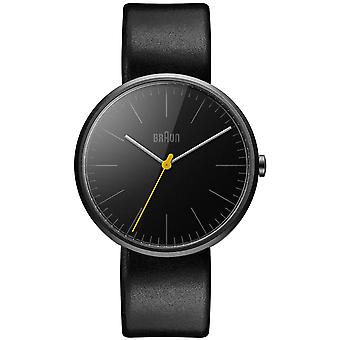Braun classic Quartz Analog Man Watch with BN0172BKBKG Cowskin Bracelet