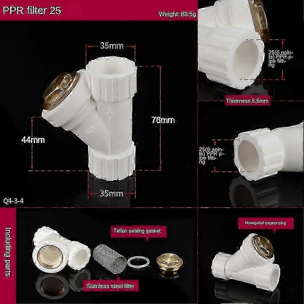 Y Type PP Filter with Dual Mesh