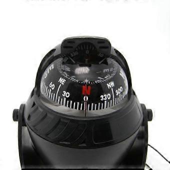 New ABS LED Light Electronic Vehicle Car Navigation Sea Marine Boat Ship Digital Compass-lsy