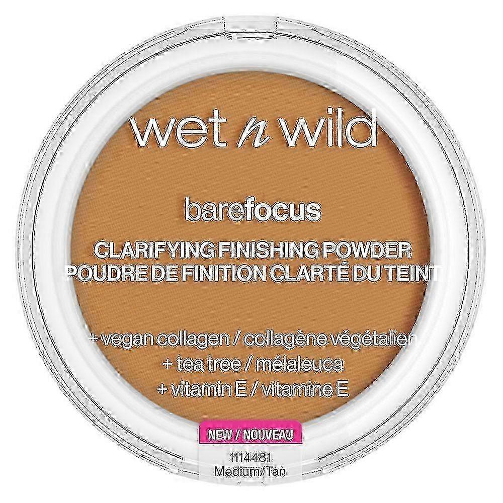 Wet N Wild Bare Focus Clarifying Finishing Powder, Medium/tan, 1 Ea