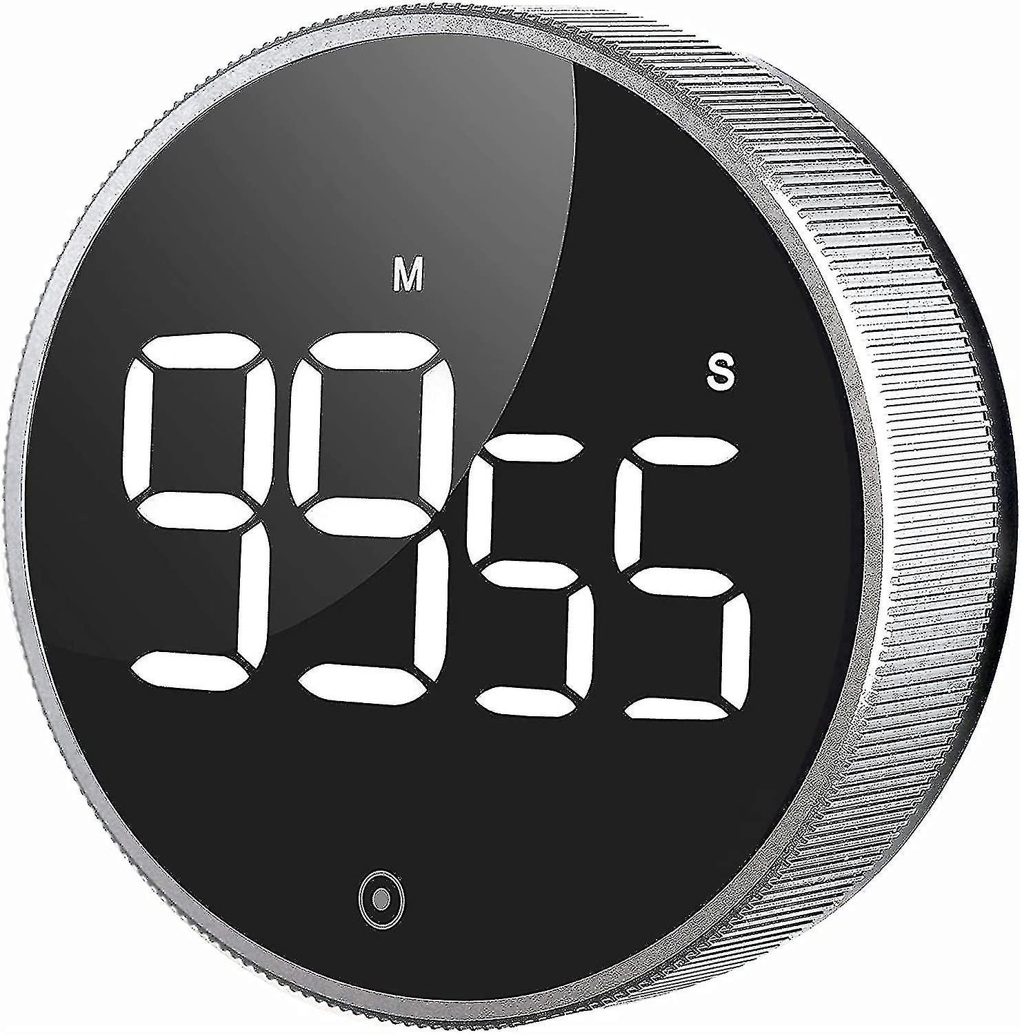kookwekker, magnetische countdown led digitale timer, stille timer