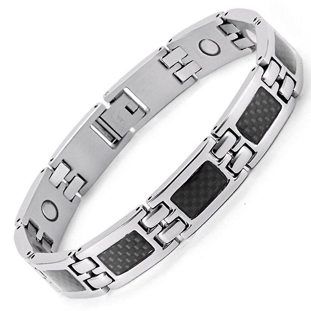 rustfritt magnet germanium armbånd menn