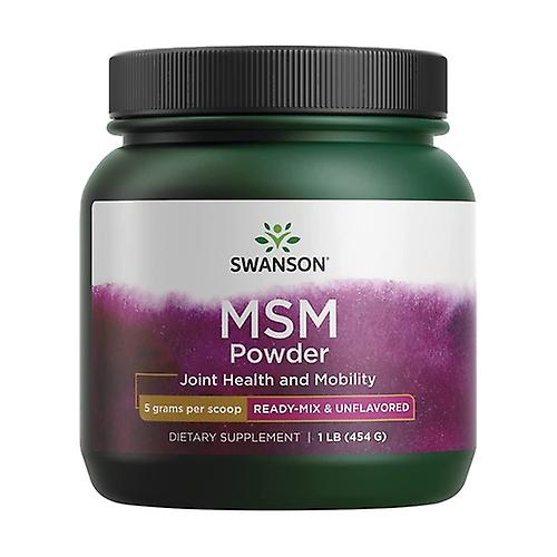 MSM Methylsulfonylmethane, Powder 454 g