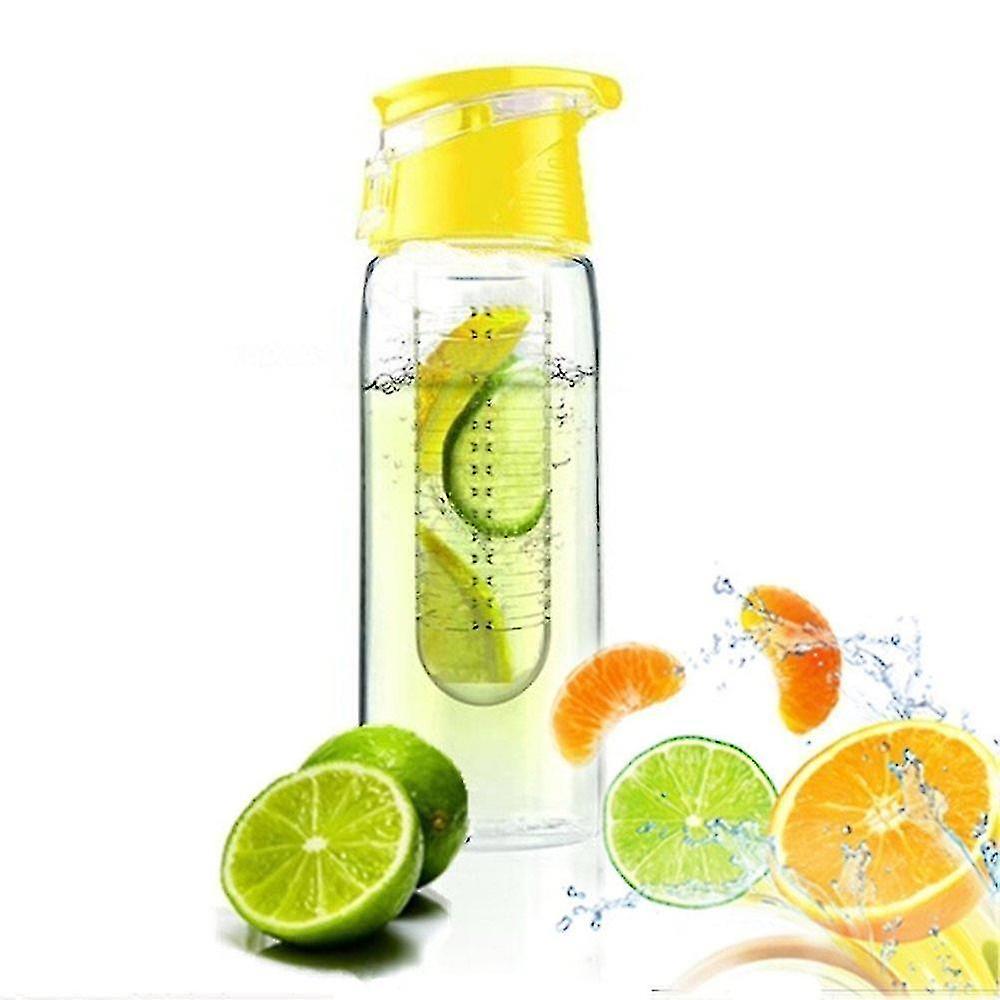 800 Milliliter Fruit Infusing Water Bottle Fruit Infuser And