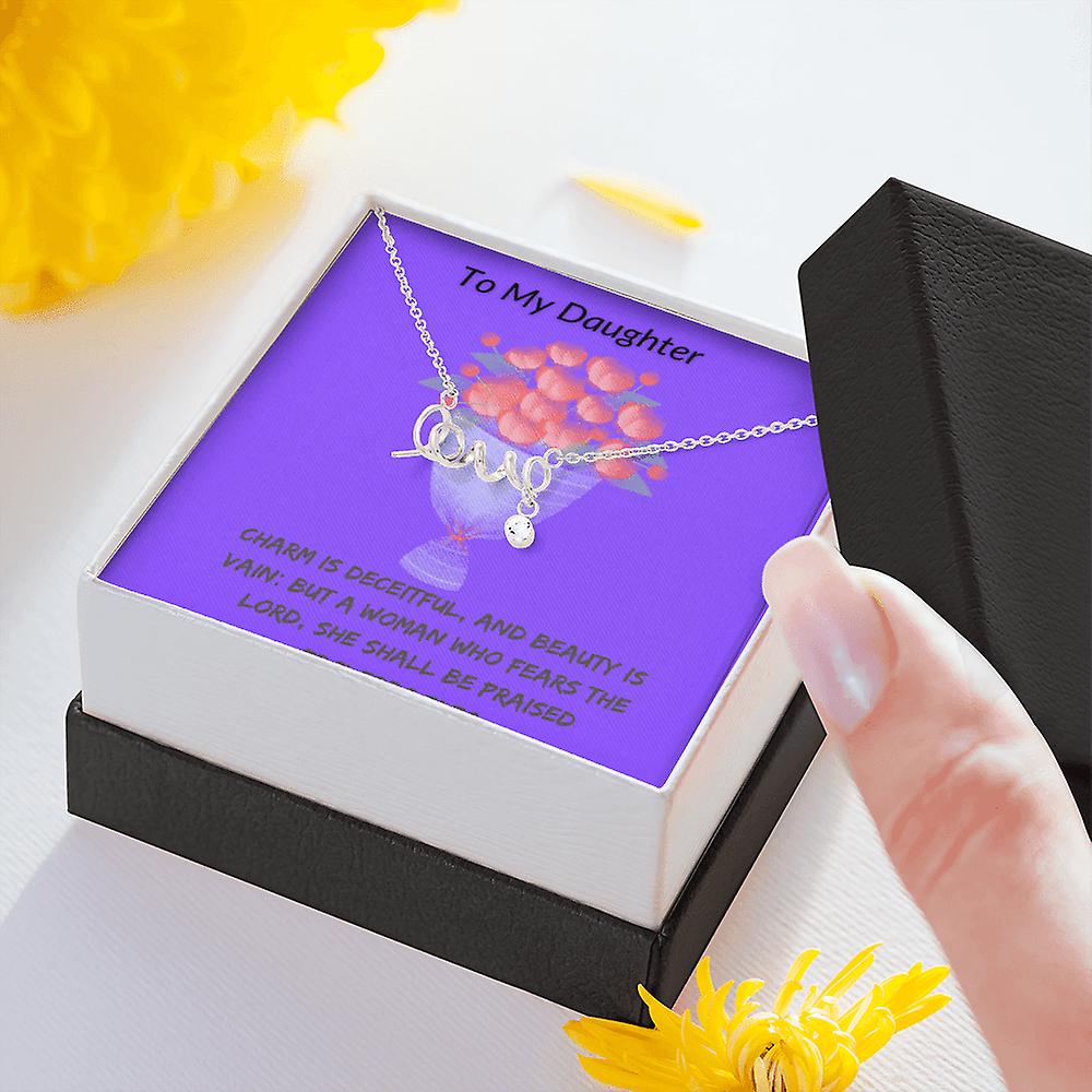 Perfect Jewelry Necklace Gift For My Daughter