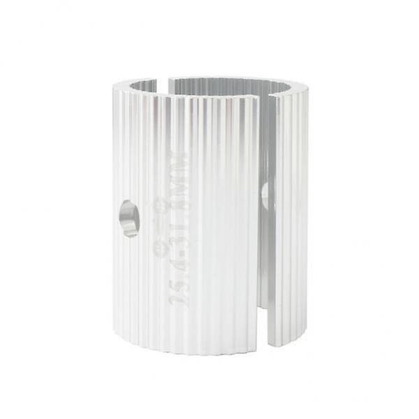 2xBike Stem Adapter Size Handlebar Shim Size Reducer Silver 25.4-31.8mm