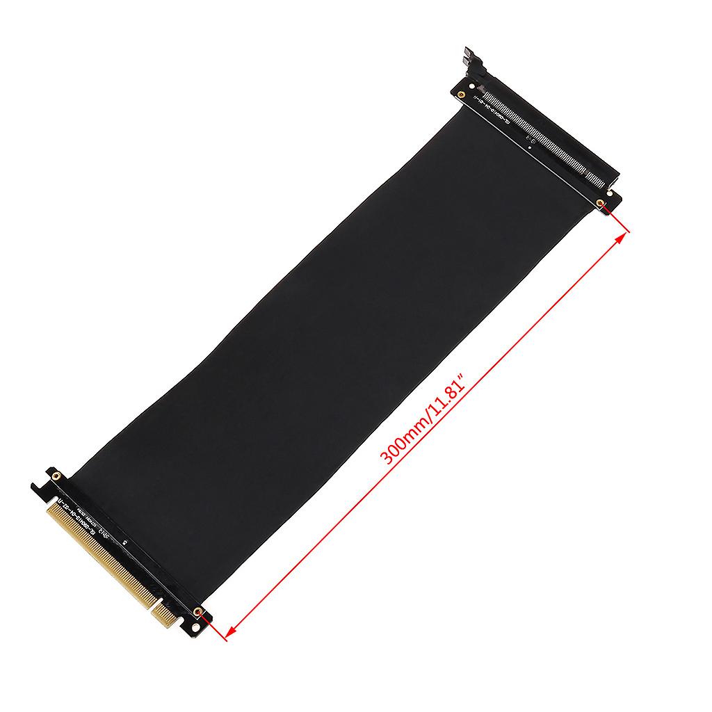 Pc Graphics Cards Connector Pci-e 3.0 16x Flexible Cable Adapter Easy To Use