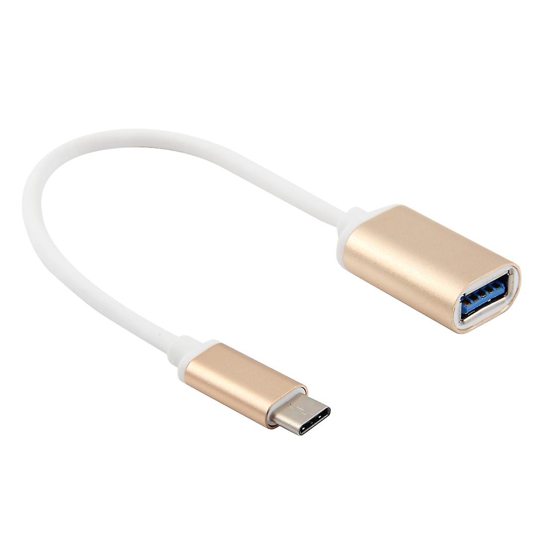 20cm USB 3.1 Type-C to USB 3.0 Metal Head Adapter Cable